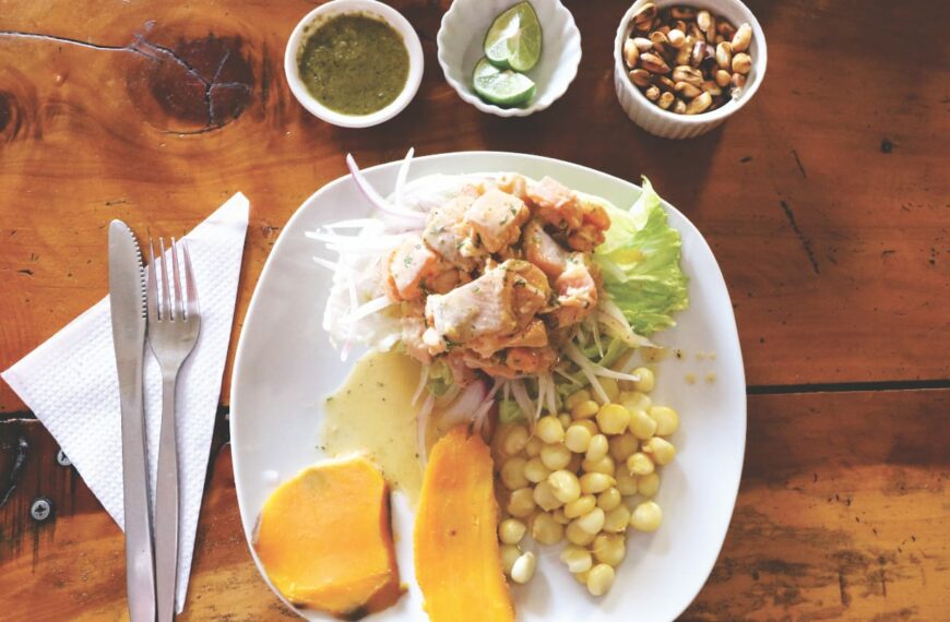 Die peruanische Gastronomie: Eine Reise durch die kulinarischen Traditionen von Ceviche, Lomo Saltado und Pisco Sour